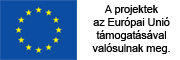 A projektek az Európai Unió támogatásával valósulnak meg.